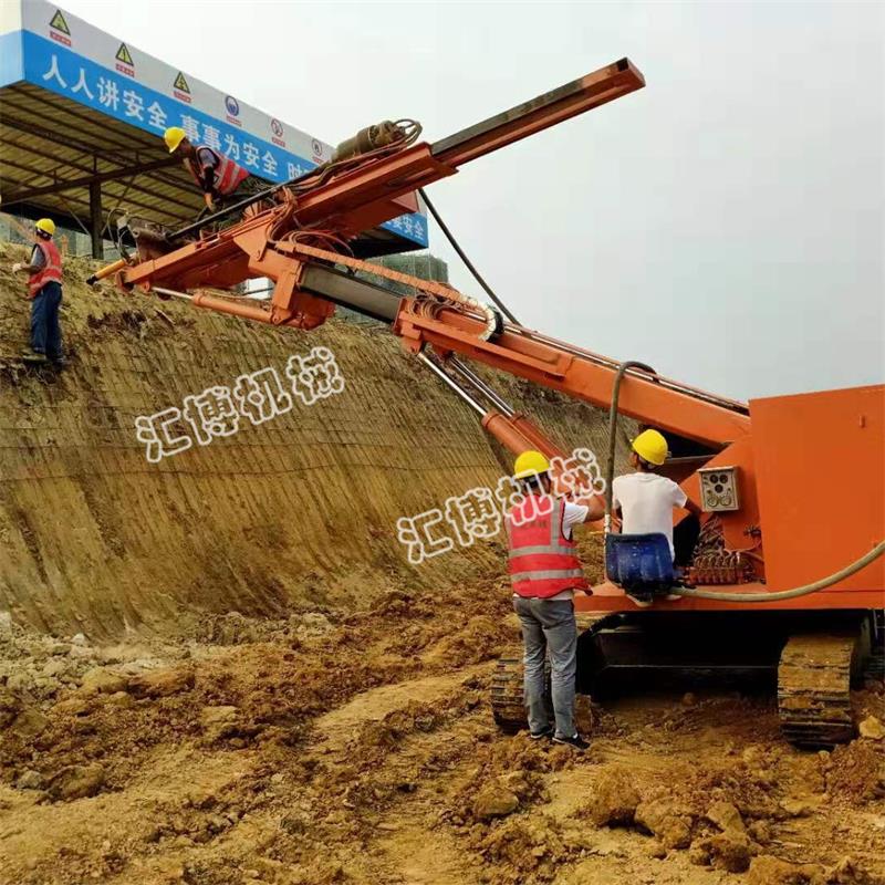 山體護坡鉆孔機,全液壓錨固鉆機現貨出售